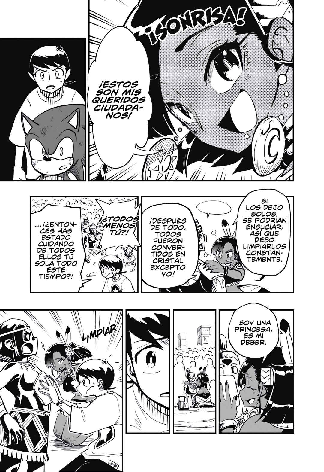 Sonic to Yuuki no Tsurugi Chapter 7 - Page 11
