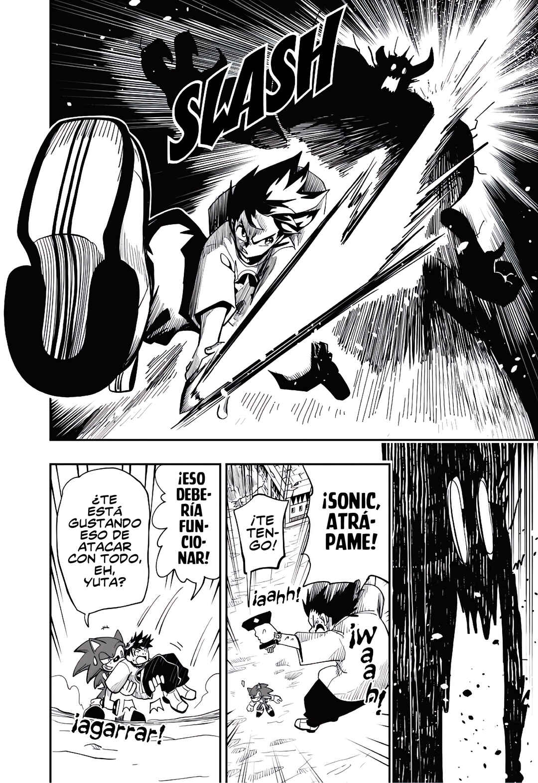Sonic to Yuuki no Tsurugi Chapter 7 - Page 18