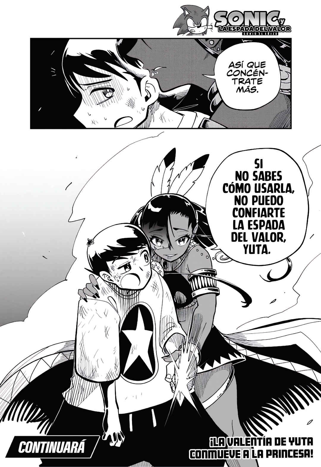 Sonic to Yuuki no Tsurugi Chapter 7 - Page 24