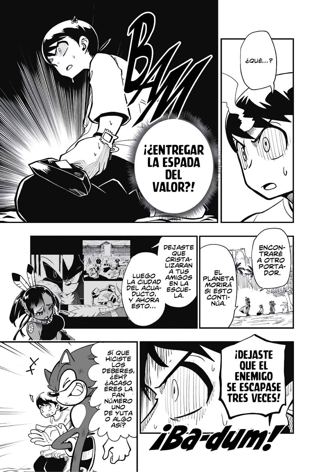 Sonic to Yuuki no Tsurugi Chapter 7 - Page 5