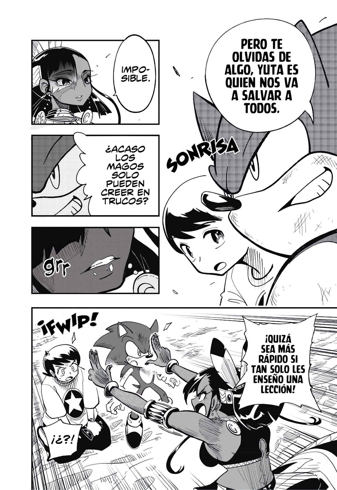 Sonic to Yuuki no Tsurugi Chapter 7 - Page 6