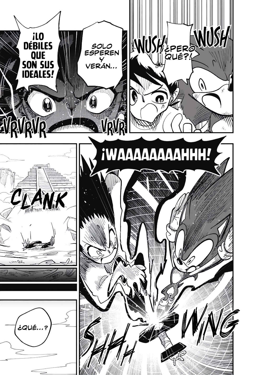 Sonic to Yuuki no Tsurugi Chapter 7 - Page 7