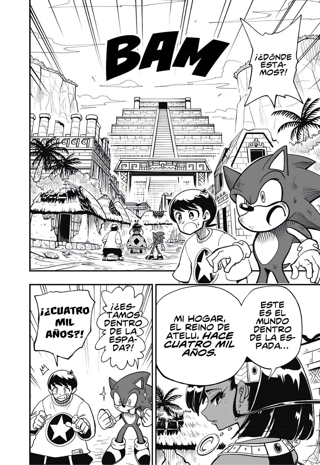 Sonic to Yuuki no Tsurugi Chapter 7 - Page 8