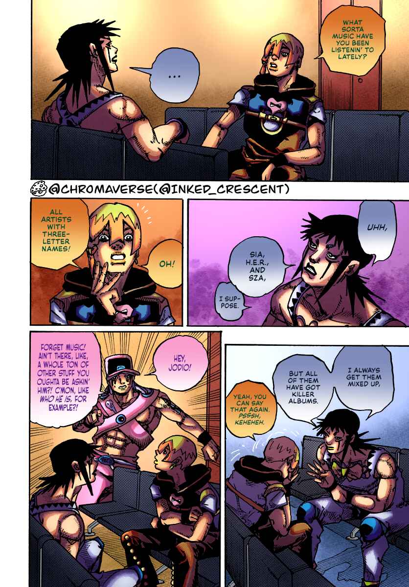 JoJo's Bizarre Adventure Part 9 - The JOJOLands (Fan-Colored) Chapter 12 - Page 12