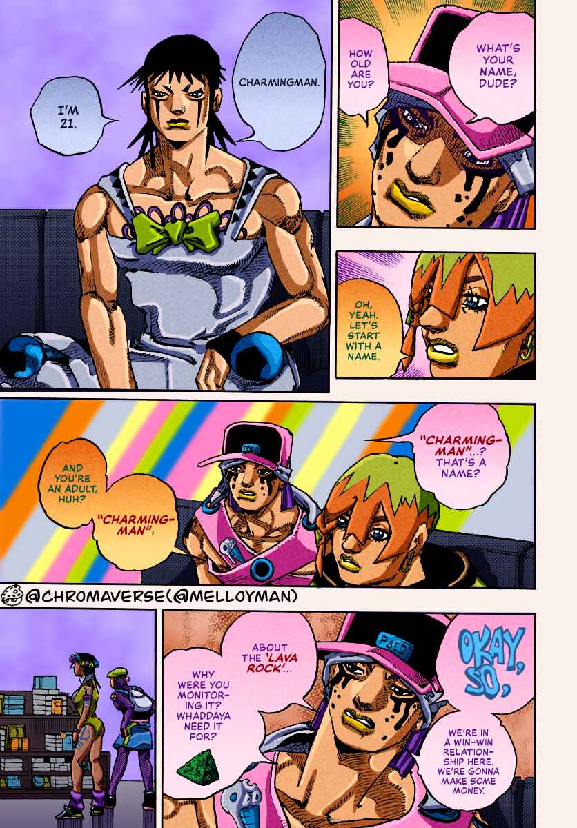 JoJo's Bizarre Adventure Part 9 - The JOJOLands (Fan-Colored) Chapter 12 - Page 13