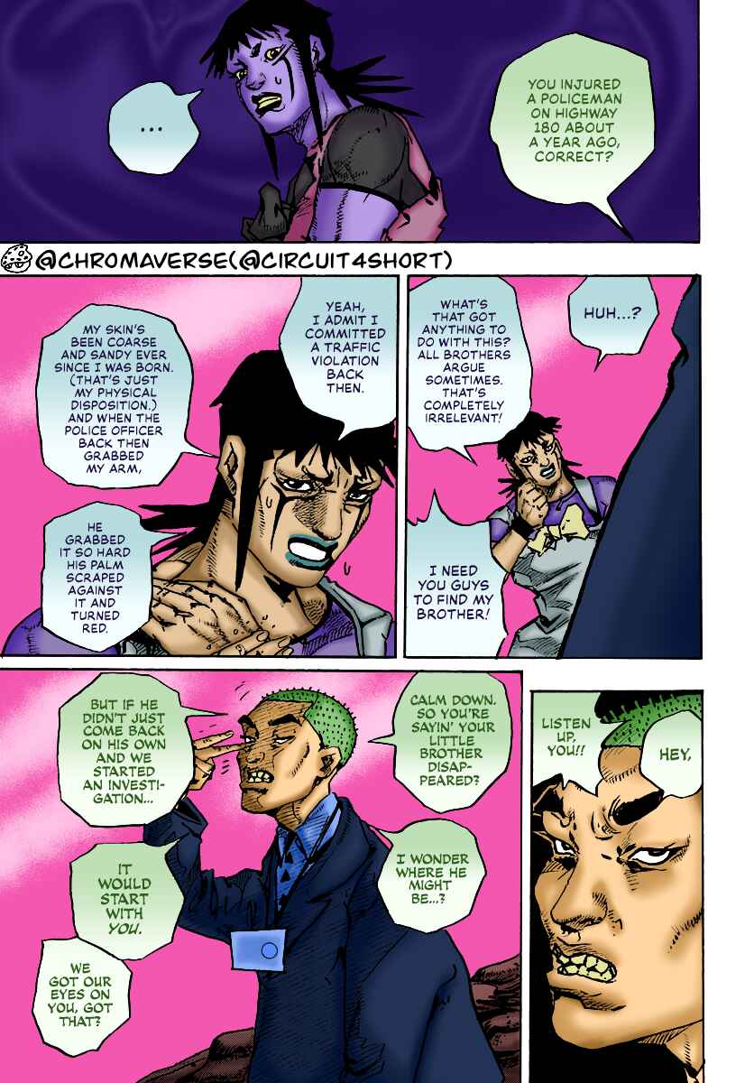 JoJo's Bizarre Adventure Part 9 - The JOJOLands (Fan-Colored) Chapter 12 - Page 23