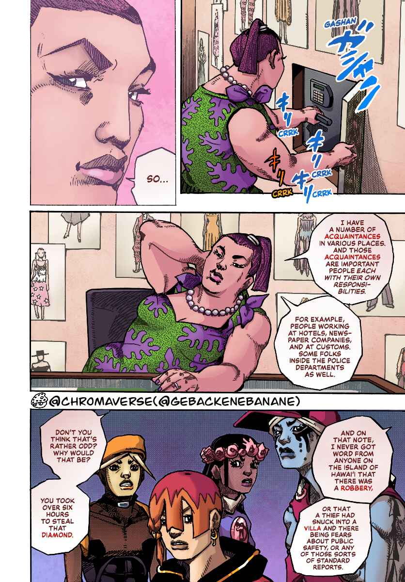JoJo's Bizarre Adventure Part 9 - The JOJOLands (Fan-Colored) Chapter 12 - Page 32