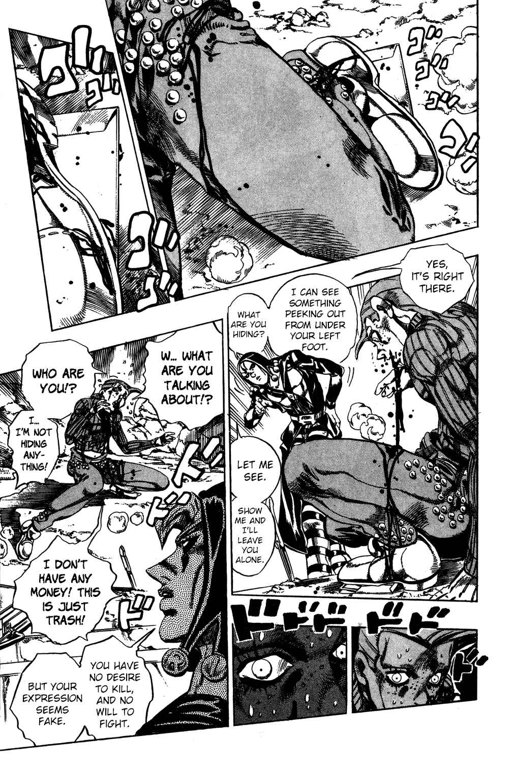 JoJo no Kimyou na Bouken: Part 5 - Ougon no Kaze Chapter 104 - Page 12