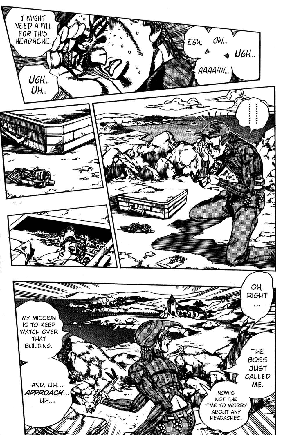 JoJo no Kimyou na Bouken: Part 5 - Ougon no Kaze Chapter 104 - Page 4