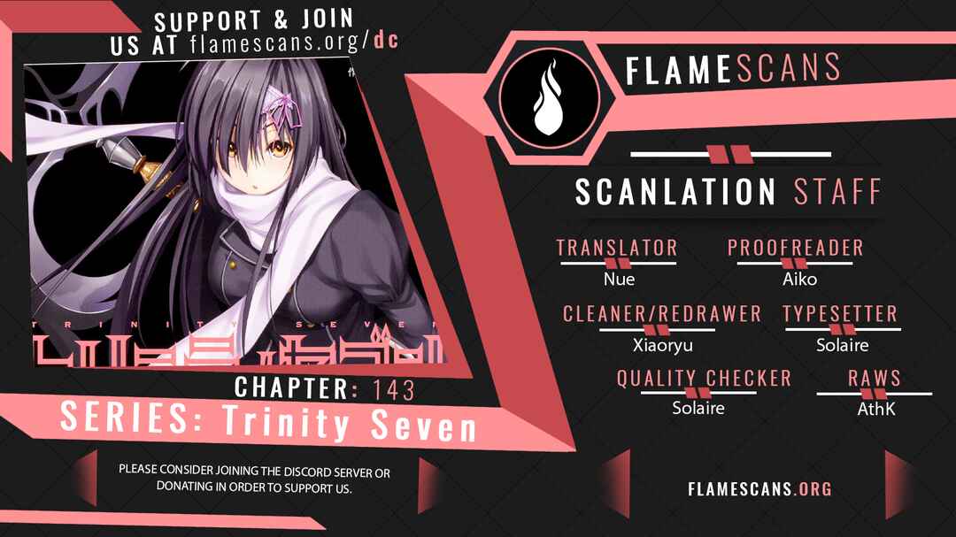 Trinity Seven - 7-Nin no Masho Tsukai Chapter 143 - Page 1