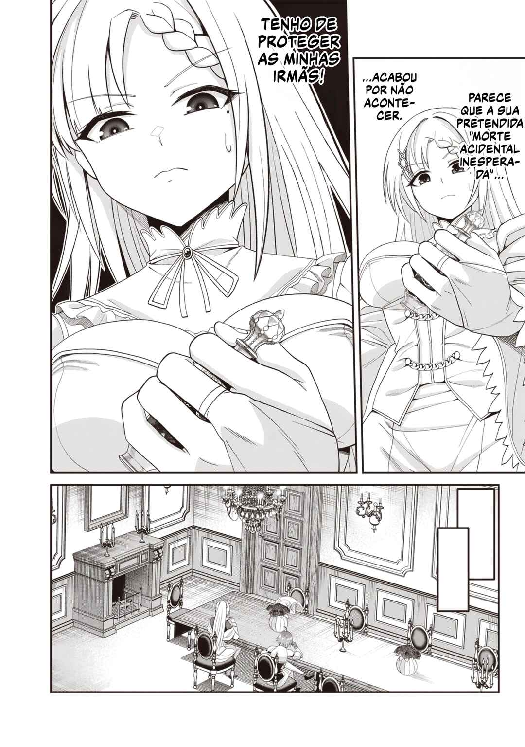 Dokushin Kizoku: Danjohi 1:99 Sekai no Akuyaku Reisoku Chapter 3.2 - Page 12