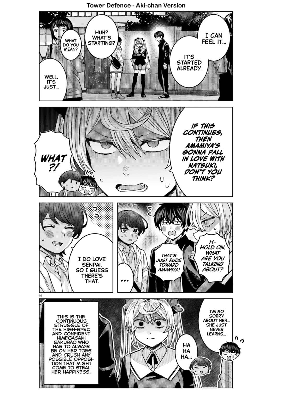 Himegasaki Sakurako wa Kyou mo Fubin Kawaii Chapter 42 - Page 8