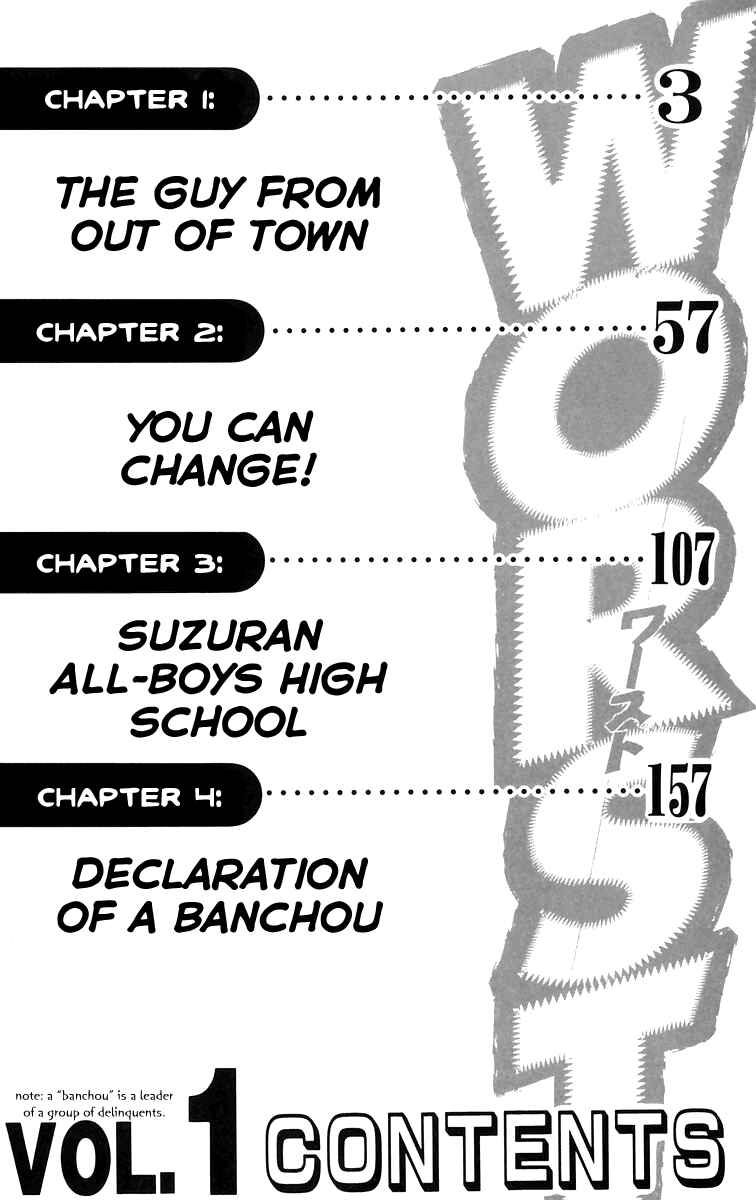 WORST Chapter 1 - Page 4