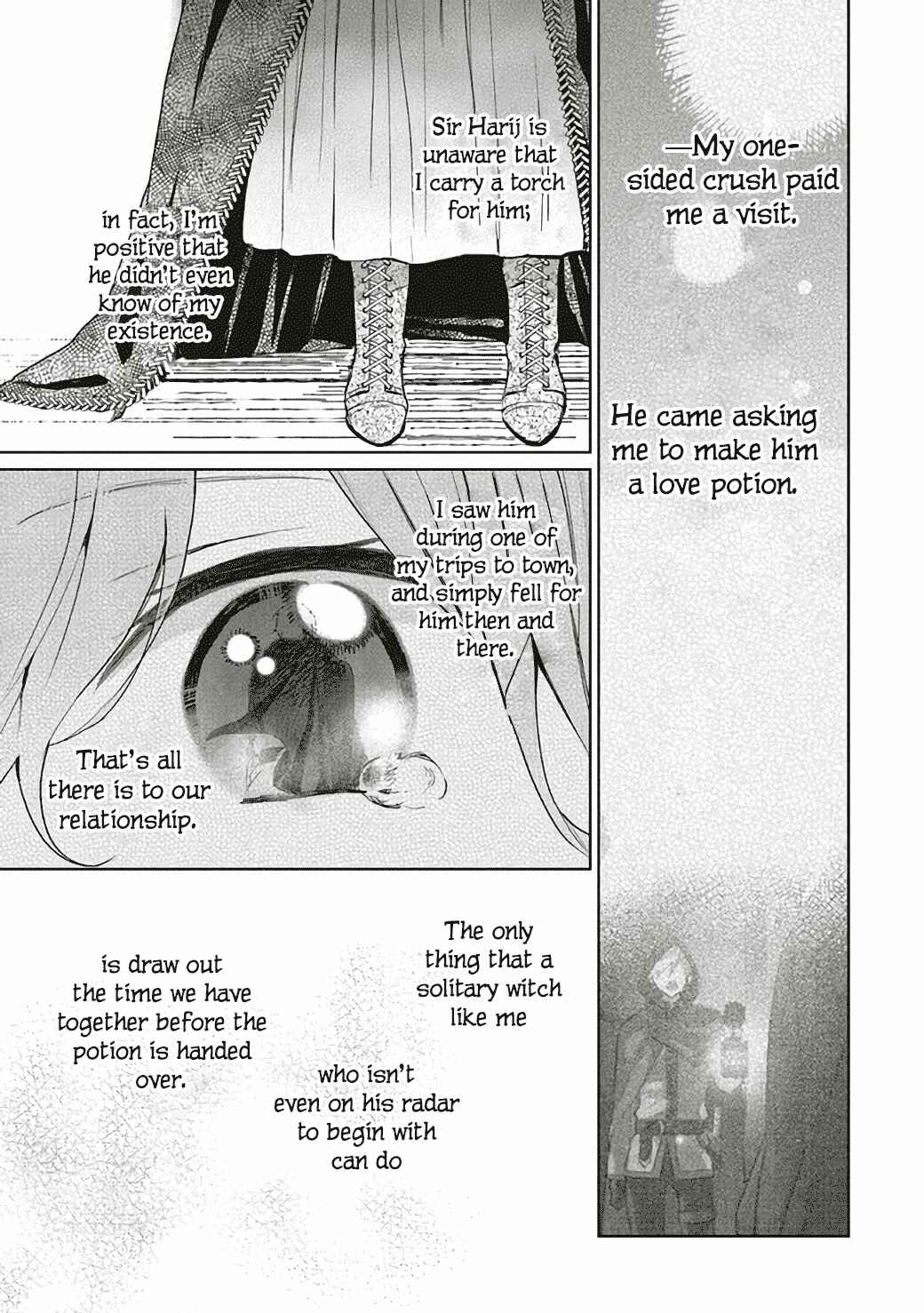 Doumo, Suki na hito ni Horegusuri wo Iraisareta Majo desu Chapter 1 - Page 19