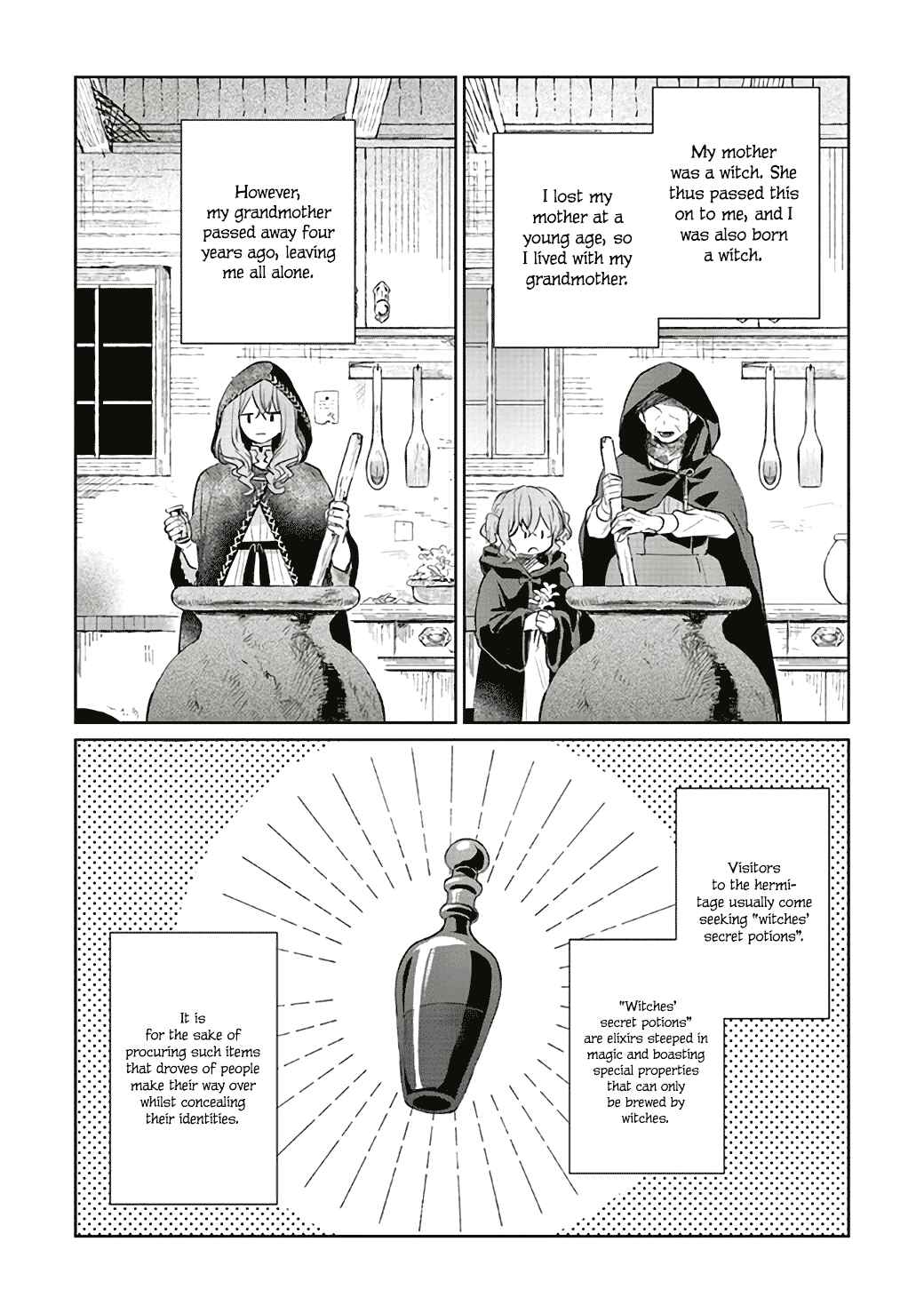 Doumo, Suki na hito ni Horegusuri wo Iraisareta Majo desu Chapter 1 - Page 4