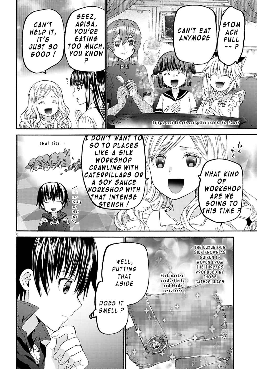 Death March kara Hajimaru Isekai Kyousoukyoku Chapter 128 - Page 8