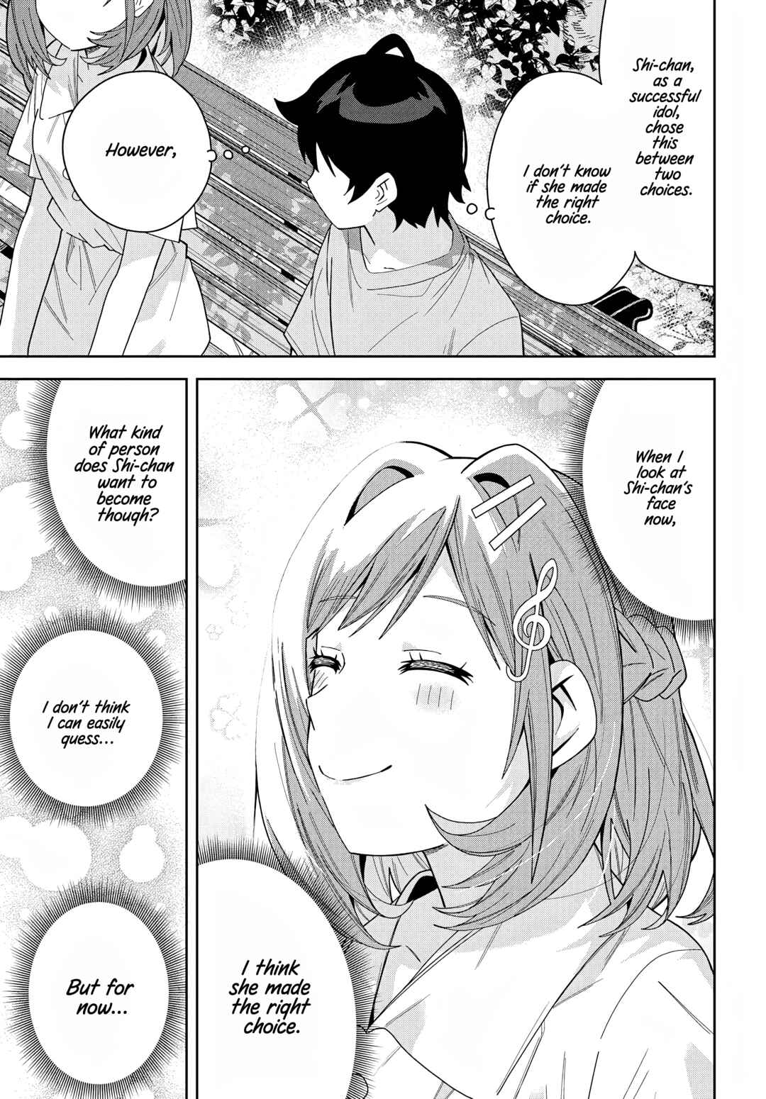 Classmate no Moto Idol ga, Tonikaku Kyodou Fushin nandesu. Chapter 15 - Page 11