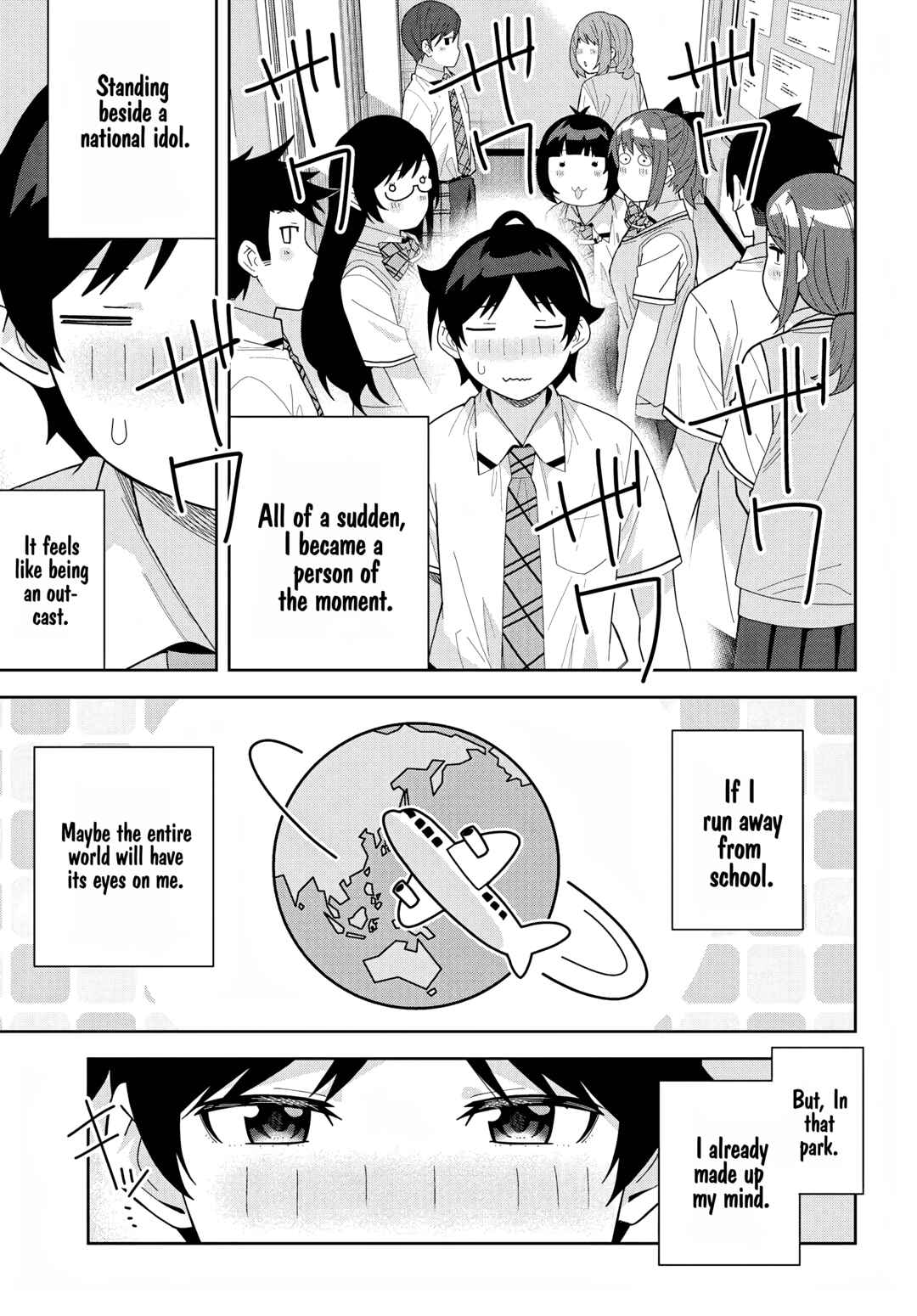 Classmate no Moto Idol ga, Tonikaku Kyodou Fushin nandesu. Chapter 15 - Page 29
