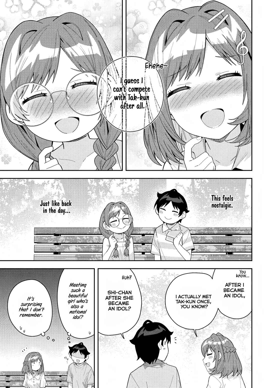 Classmate no Moto Idol ga, Tonikaku Kyodou Fushin nandesu. Chapter 15 - Page 3