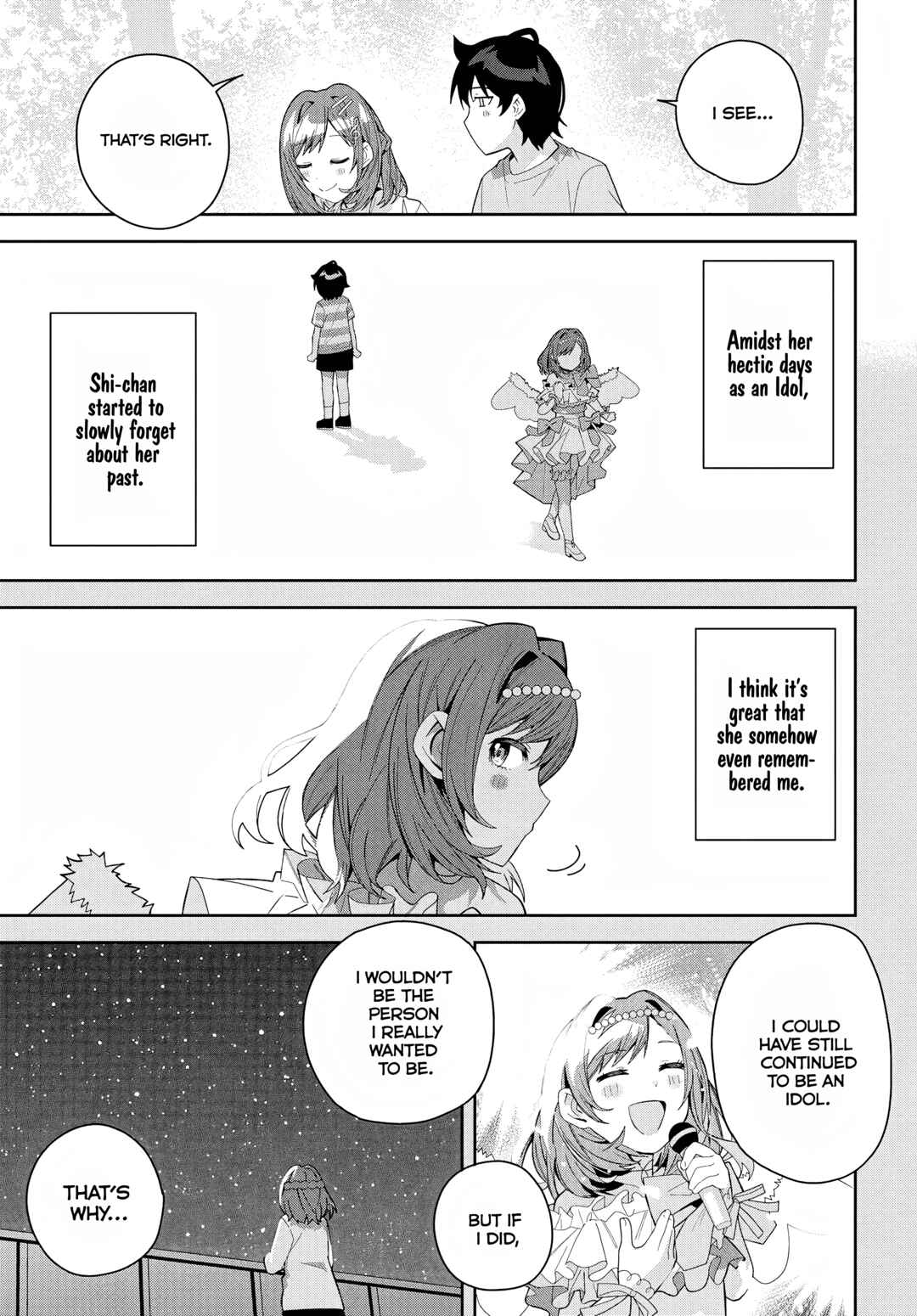 Classmate no Moto Idol ga, Tonikaku Kyodou Fushin nandesu. Chapter 15 - Page 9