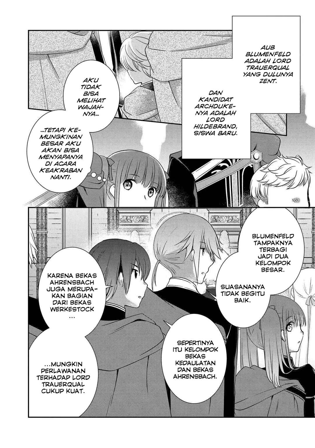 Honzuki no Gekokujou: Hannerōre no Kizoku-in Gonensei Ichi - Koishite Mitai O'hime-sama Chapter 4 - Page 24