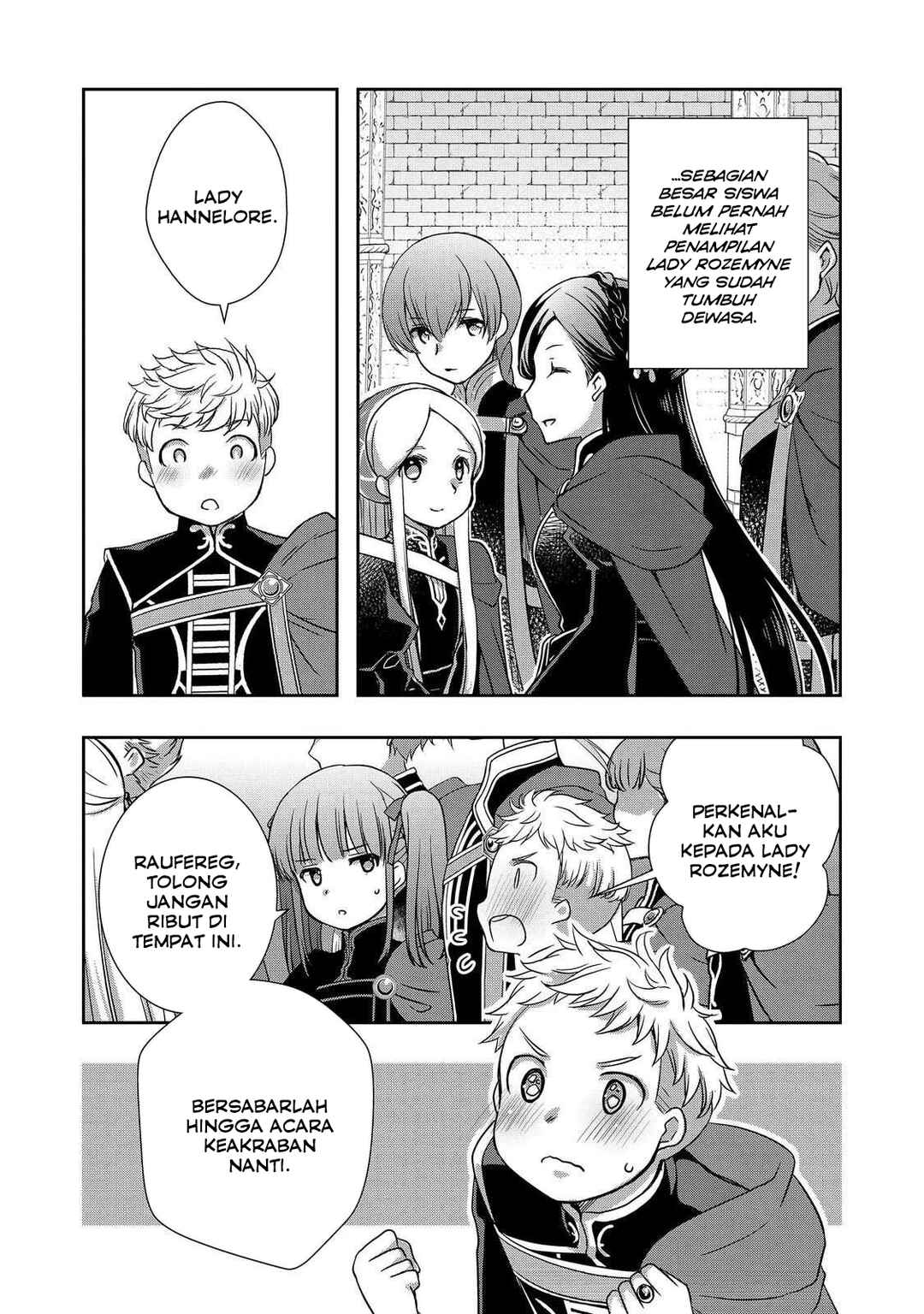 Honzuki no Gekokujou: Hannerōre no Kizoku-in Gonensei Ichi - Koishite Mitai O'hime-sama Chapter 4 - Page 28