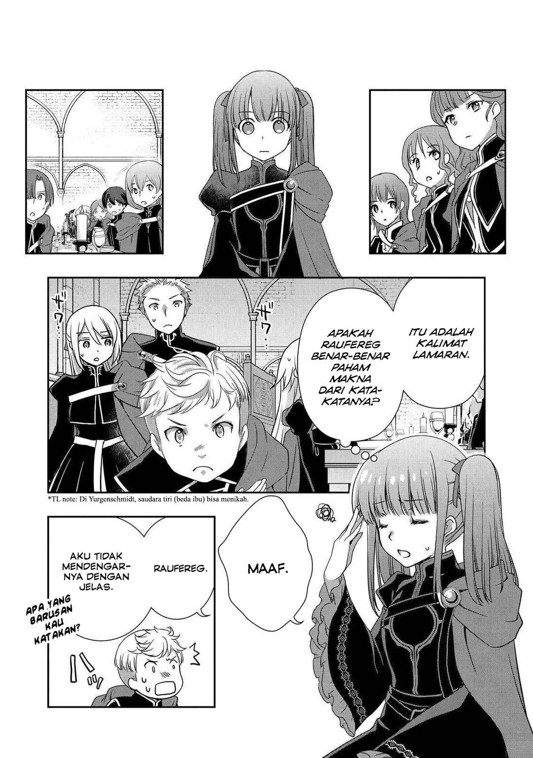 Honzuki no Gekokujou: Hannerōre no Kizoku-in Gonensei Ichi - Koishite Mitai O'hime-sama Chapter 4 - Page 6