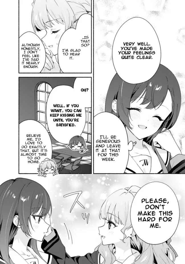 Makemasen kara to Iiharu Kao no Ii Onnanoko wo, Zenryoku de Kuppuku Saseru Yuri no Ohanashi Chapter 6 - Page 12