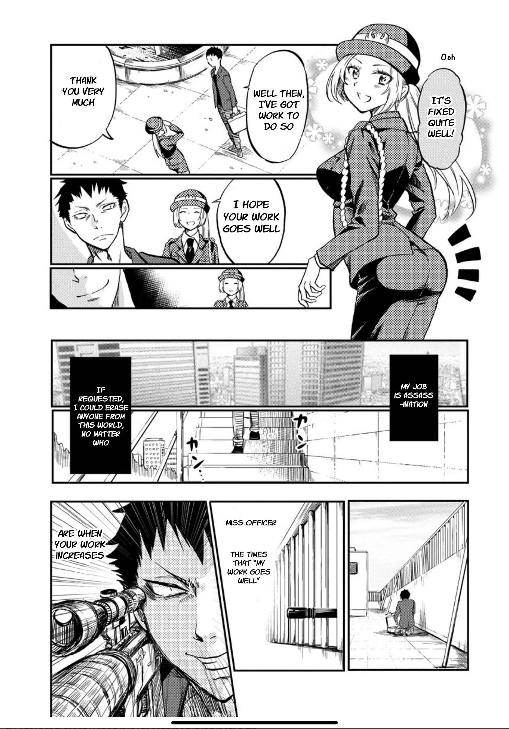 Fukei-san to Ansatsu-san Chapter 1 - Page 10