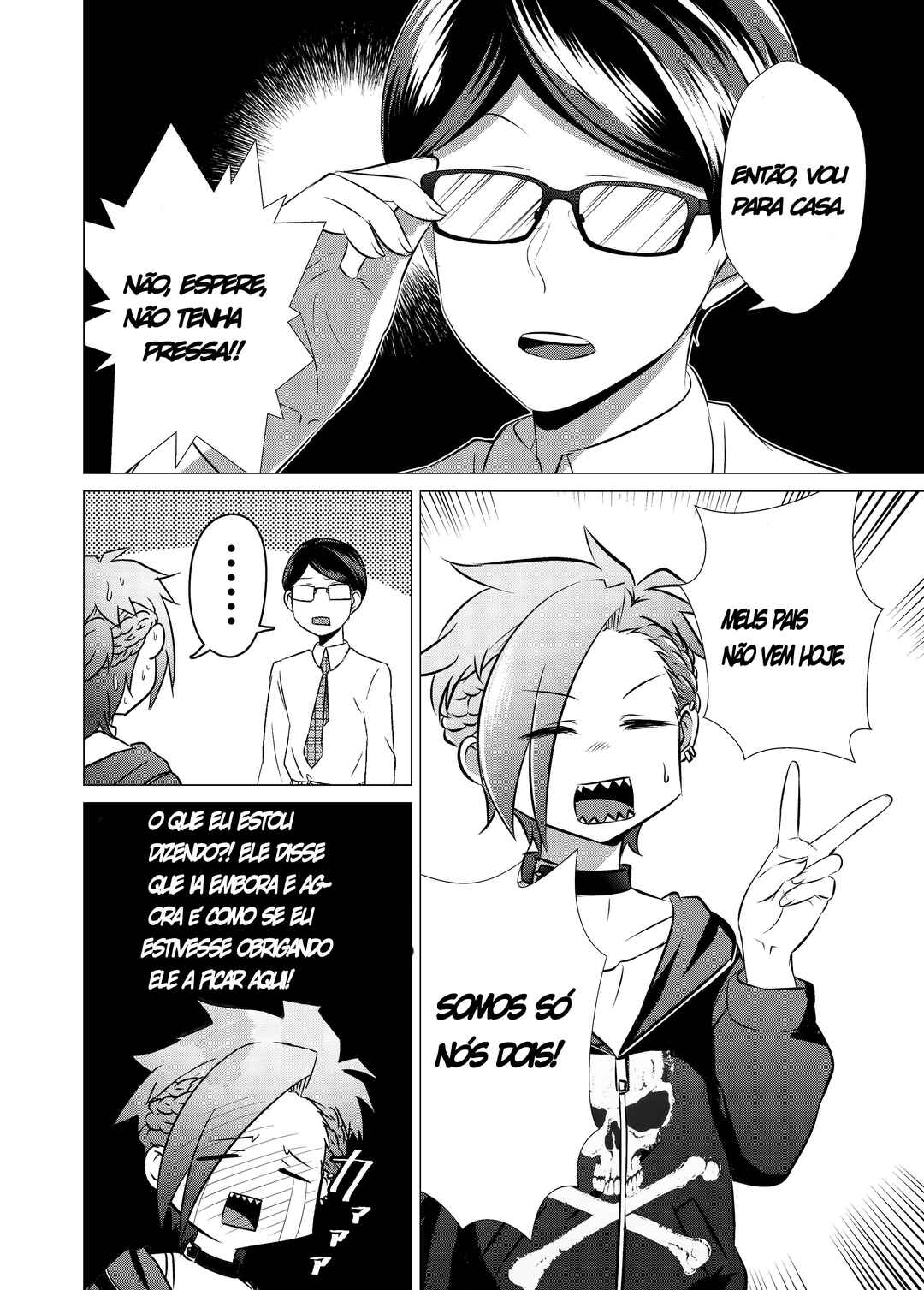 Yankee-chan ga Jimi Megane ni Koisuru Hanashi Chapter 5 - Page 2