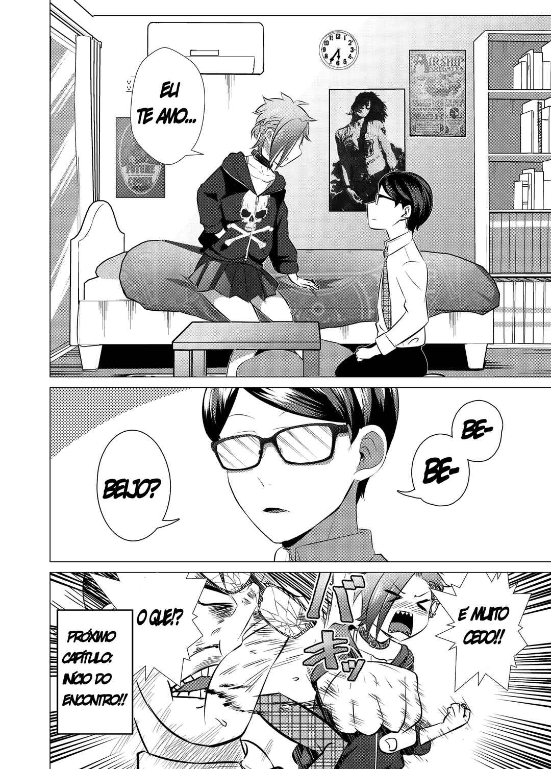 Yankee-chan ga Jimi Megane ni Koisuru Hanashi Chapter 5 - Page 4