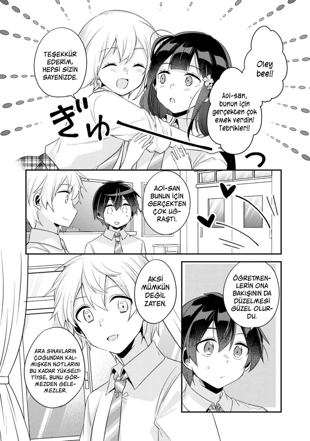 Class no Bocchi Gyaru wo Omochikaeri Shite Seiso Kei Bijin ni Shiteyatta Hanashi Chapter 14 - Page 17