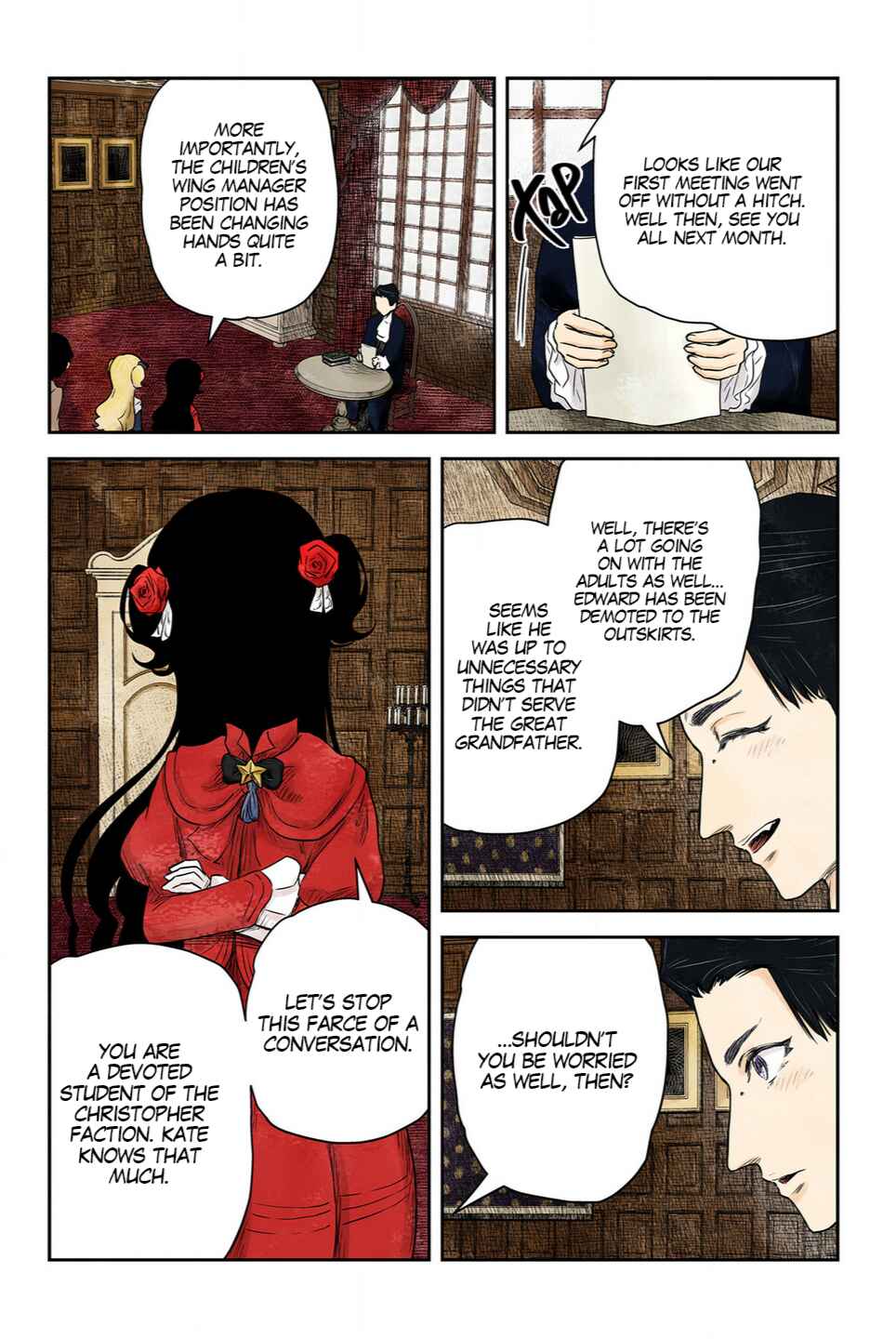 Shadows House (Official Colored) Chapter 218 - Page 5