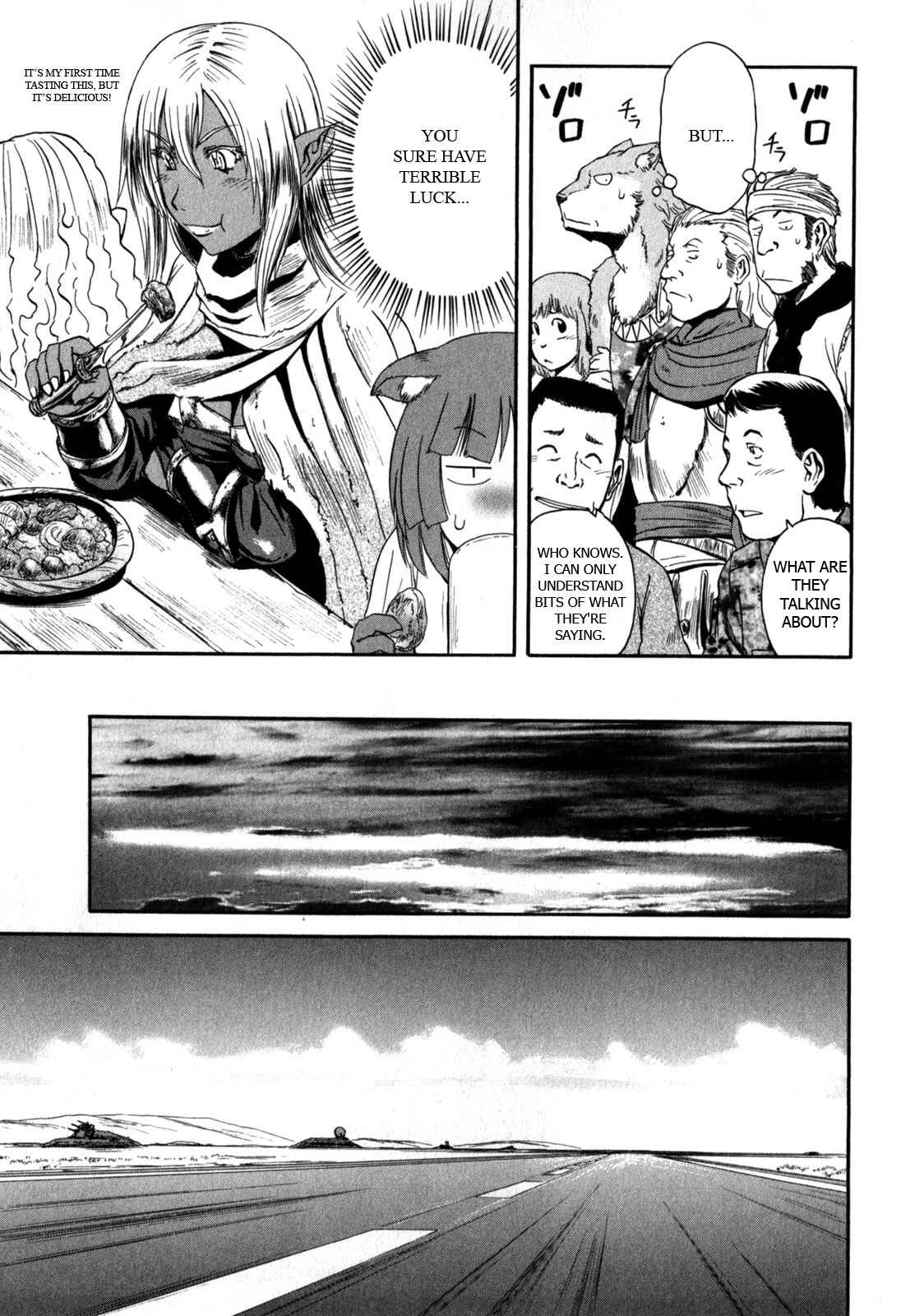 GATE - Jieitai Kanochi nite, Kaku Tatakaeri Chapter 26 - Page 21