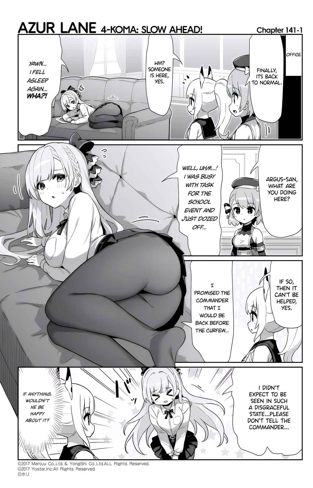 Azur Lane: Bisoku Zensin! Chapter 141 - Page 1