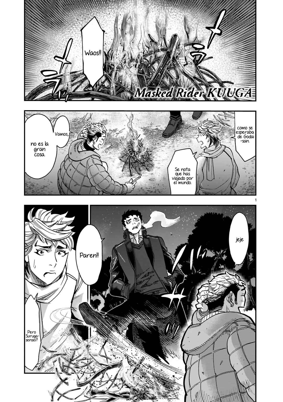 Kamen Rider Kuuga Chapter 101 - Page 1