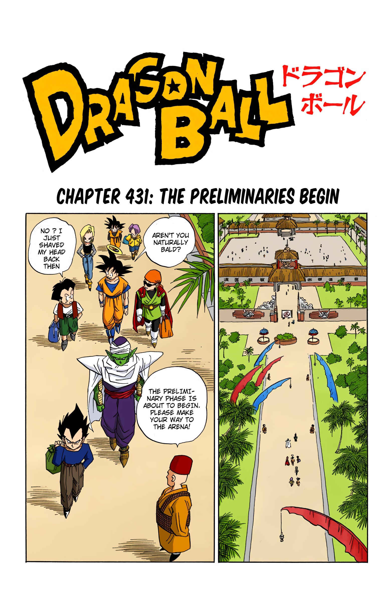 Dragon Ball (Official Colored) Chapter 431 - Page 1
