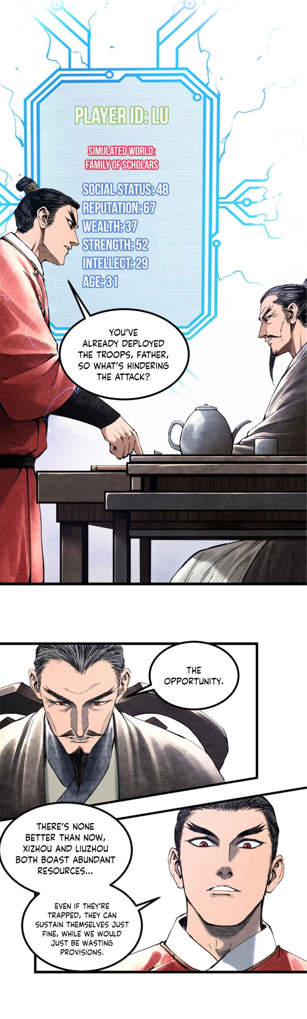 Lu Bu's Life Simulator Chapter 54 - Page 4