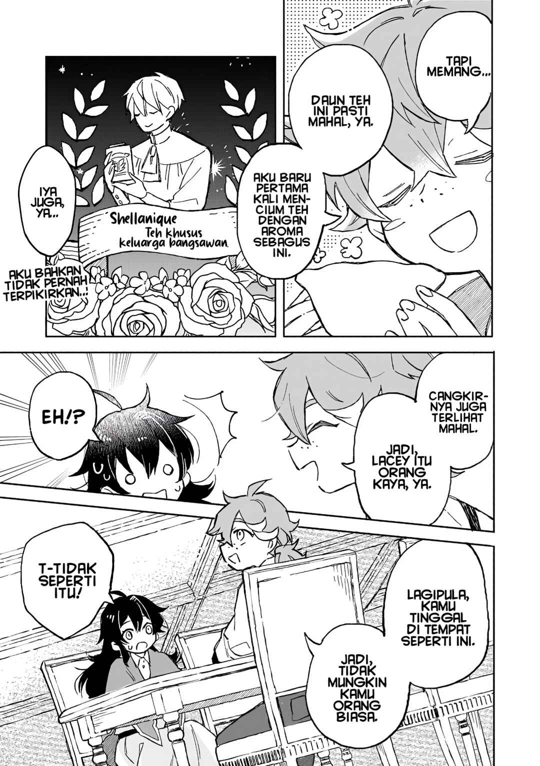 Akatsuki no Majo Lacey wa Jiyuu ni Ikitai: Maou Toubatsu o Oeta node, Nonbiri Omise o Hirakimasu Chapter 6 - Page 21