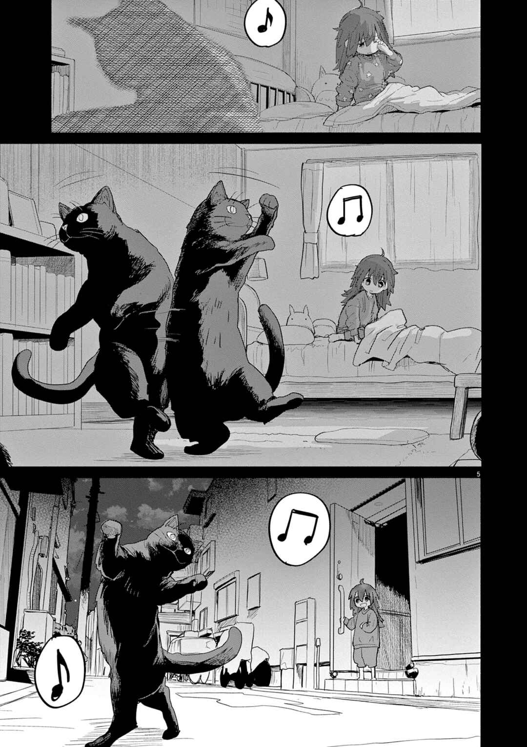 Kaii to Otome to Kamikakushi Chapter 45 - Page 5