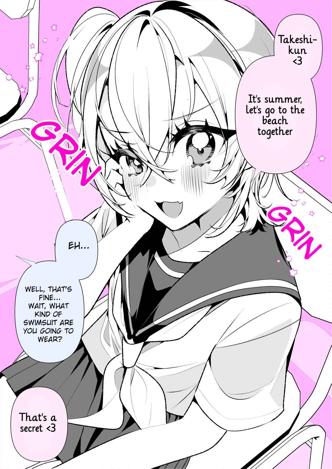 100-nichigo ni Classmate no Seiheki o Kuruwaseru, Otoko no Ko Tenkousei ♡ Chapter 16 - Page 1