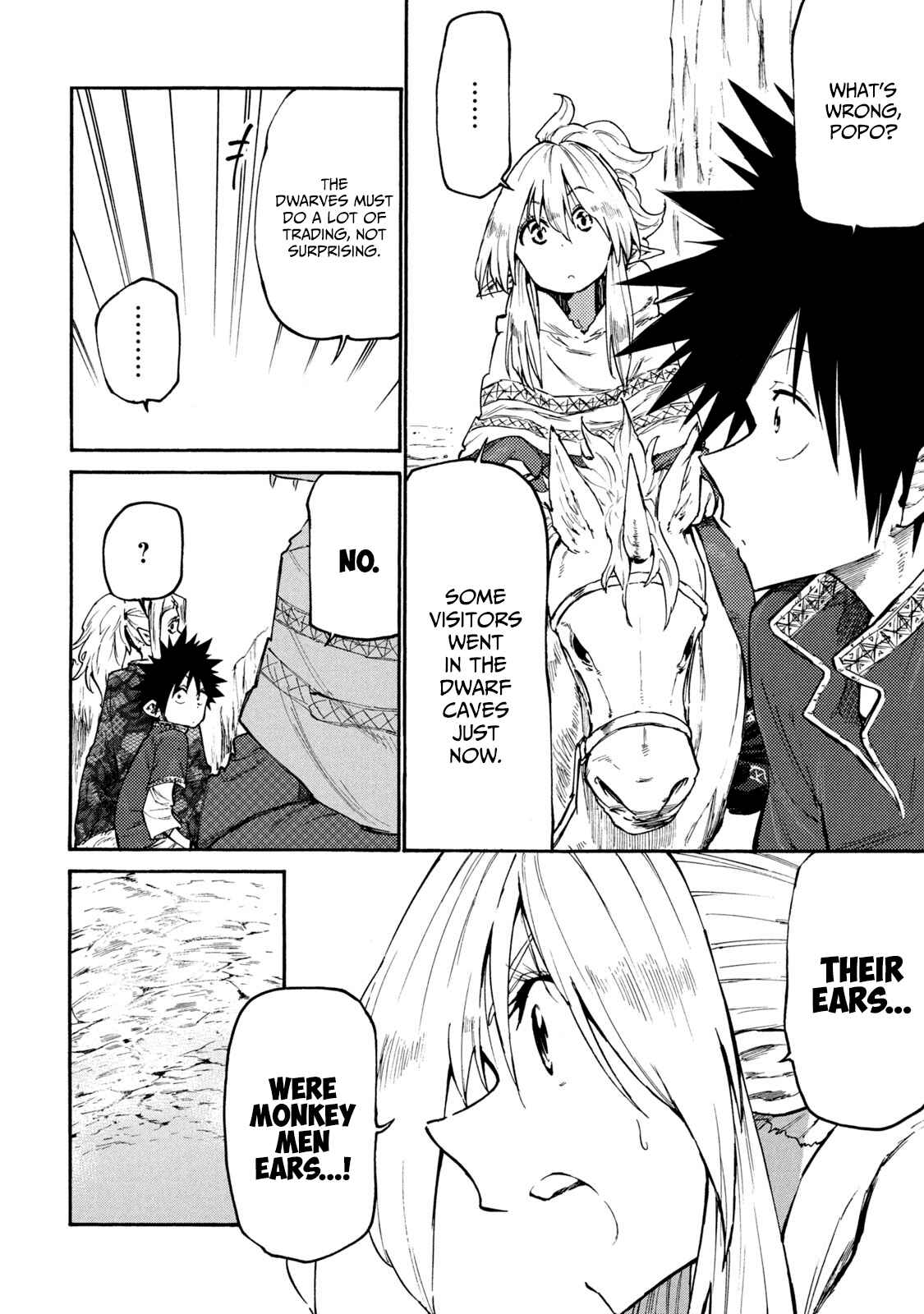 Mazumeshi Elf to Yuuboku gurashi Chapter 37 - Page 8
