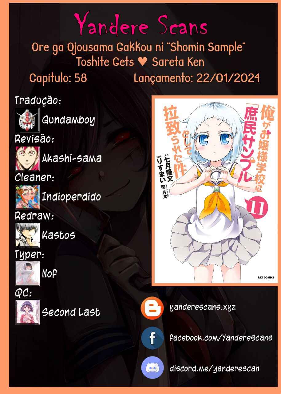 Ore ga Ojousama Gakkou ni "Shomin Sample" to shite Rachirareta Ken Chapter 58 - Page 1