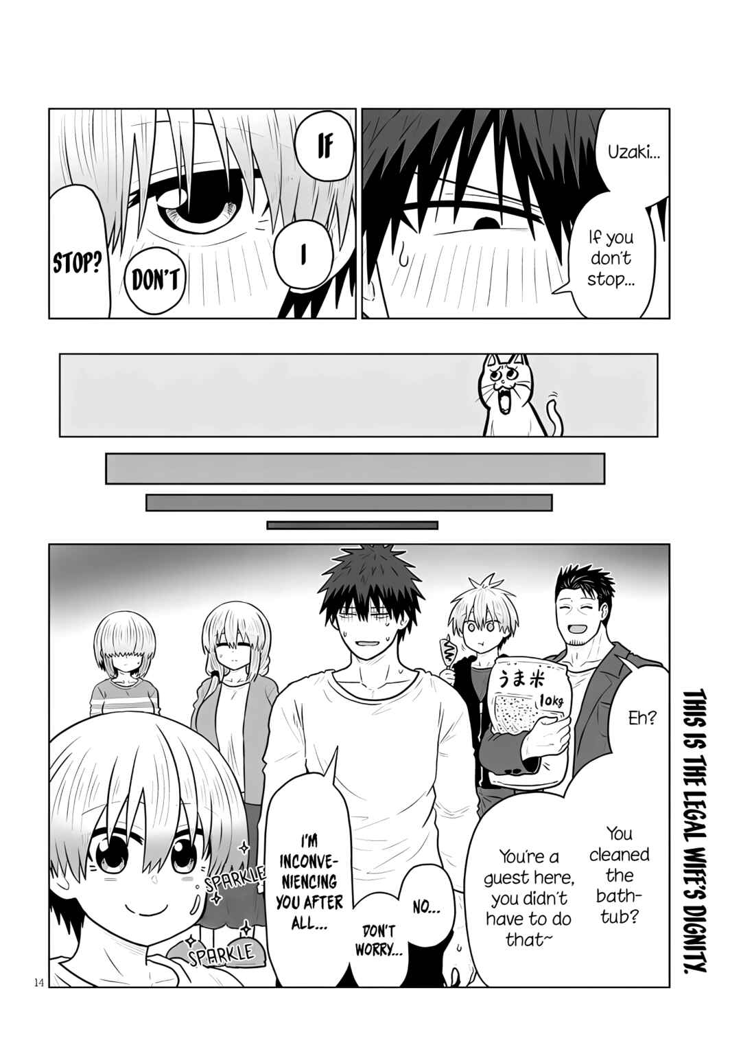 Uzaki-chan wa Asobitai! Chapter 136 - Page 14