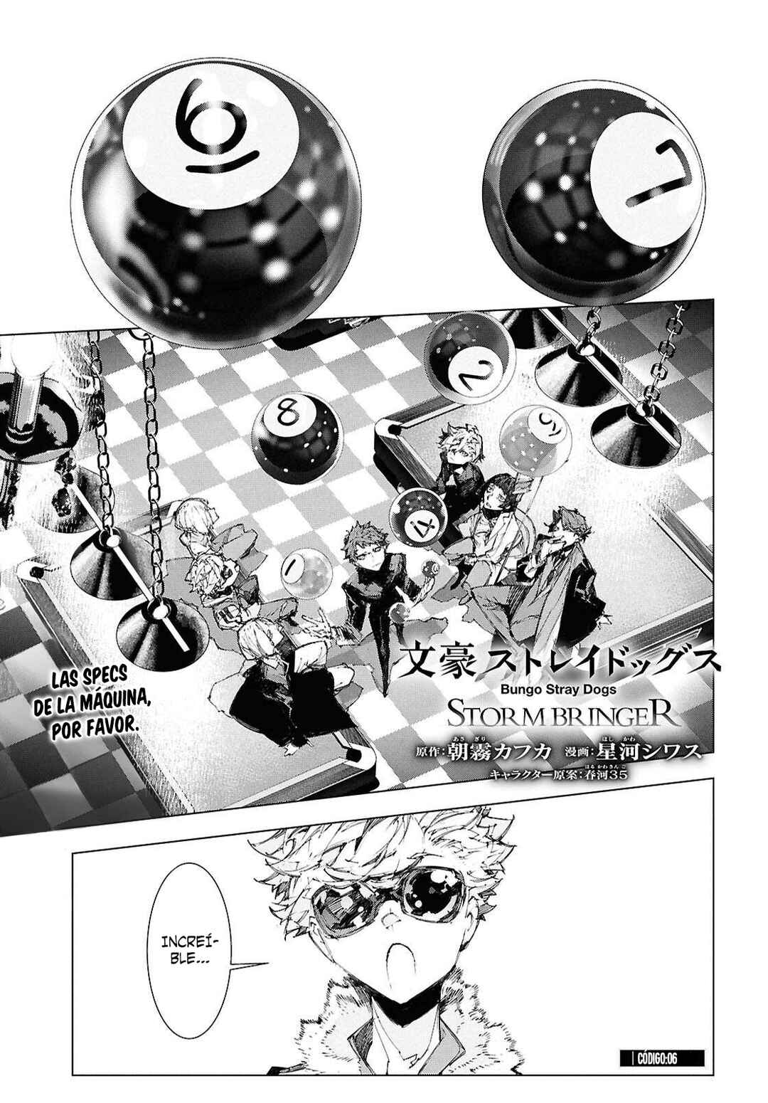 Bungou Stray Dogs: STORM BRINGER Chapter 6 - Page 3