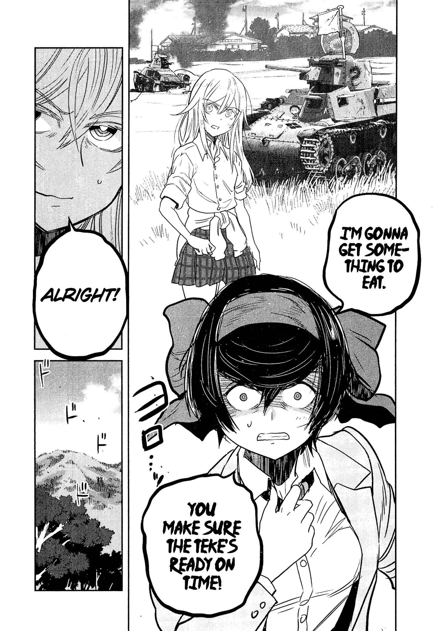Girls und Panzer: Ribbon no Musha Chapter 44 - Page 17