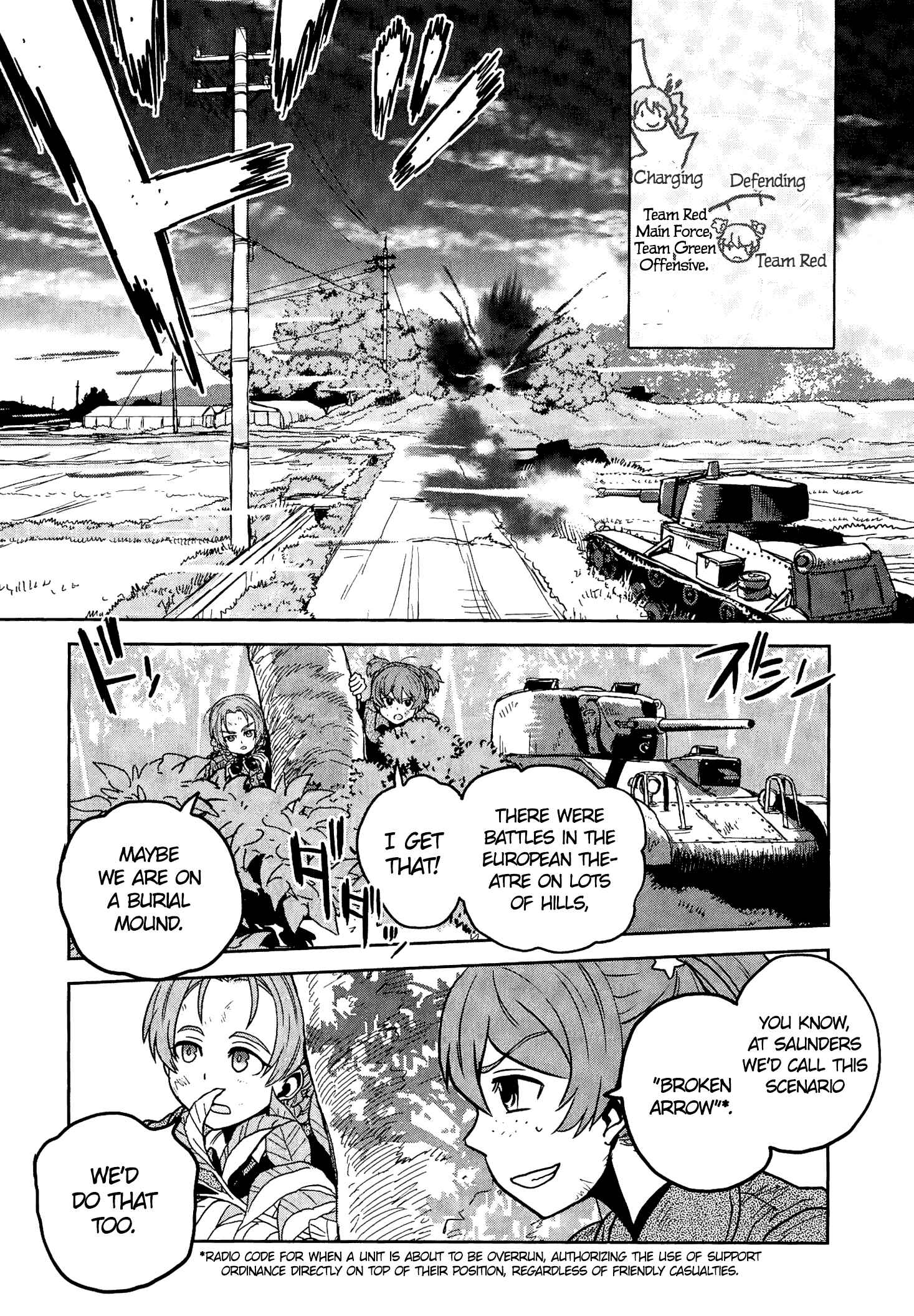 Girls und Panzer: Ribbon no Musha Chapter 44 - Page 5