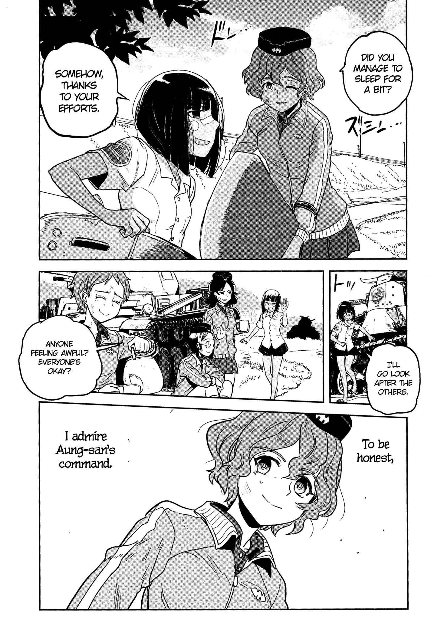 Girls und Panzer: Ribbon no Musha Chapter 44 - Page 8