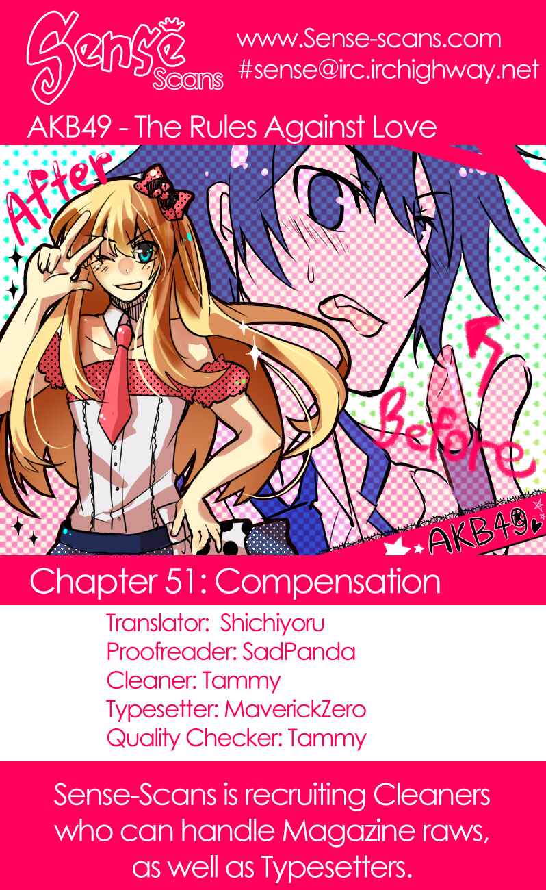 AKB49: Ren'ai Kinshi Jourei Chapter 51 - Page 1
