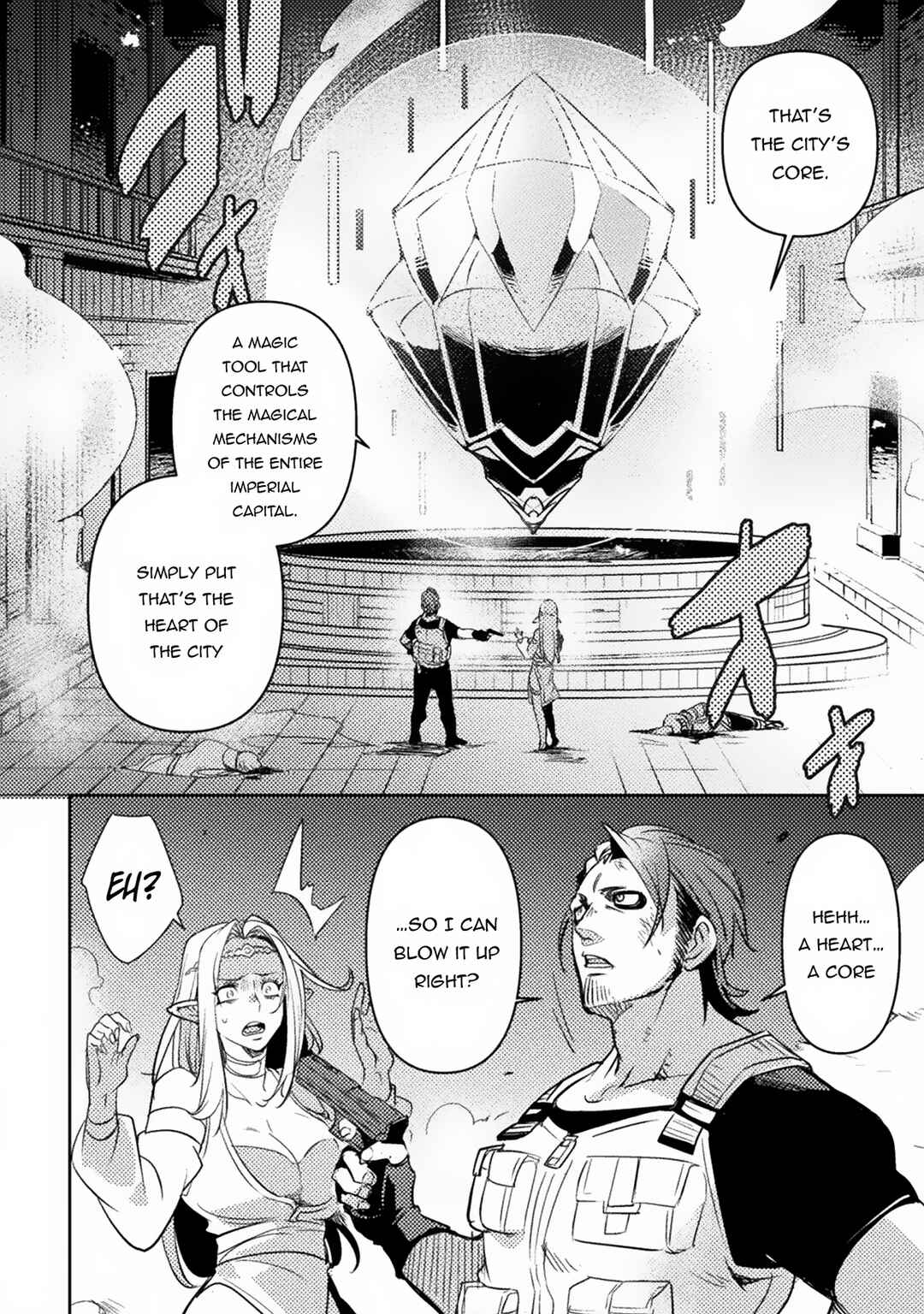Bakudanma na Youhei, Douji Shoukan sareta Saikyou Cheat-domo wo Katappashi kara Keshitobasu Chapter 1 - Page 45